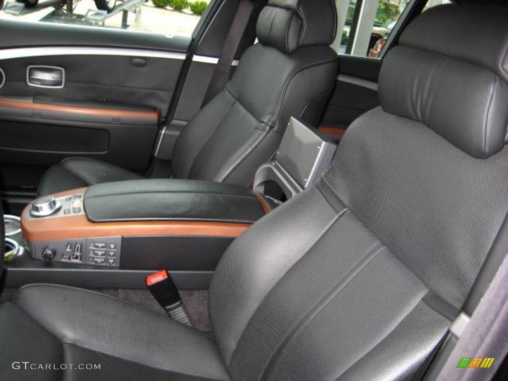 2007 7 Series Alpina B7 - Black Sapphire Metallic / Black photo #19