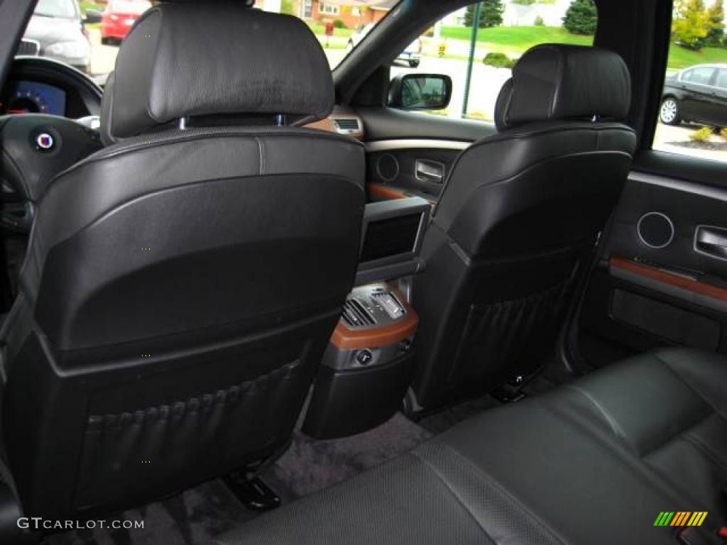 2007 7 Series Alpina B7 - Black Sapphire Metallic / Black photo #20