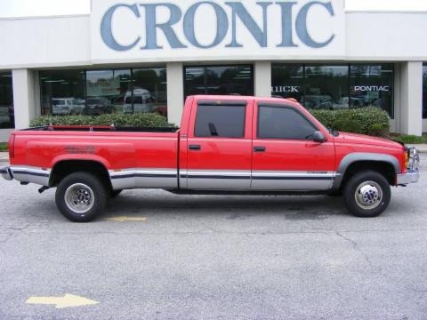 1996 GMC Sierra 3500 SLE Crew Cab 4x4 Dually Data, Info and Specs