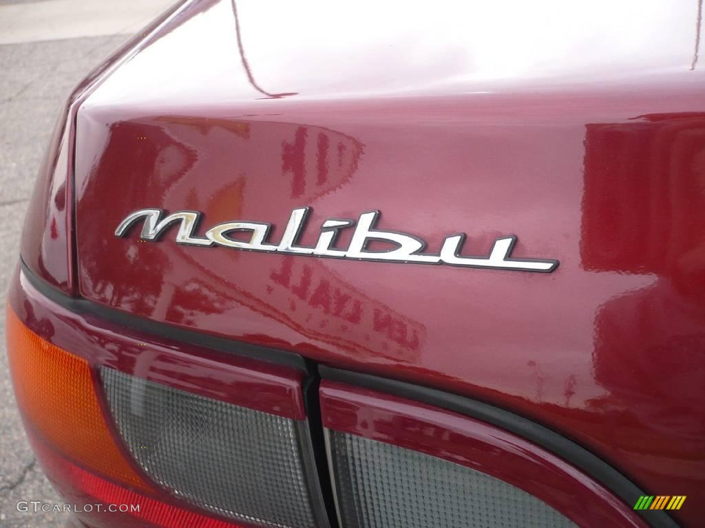 2003 Malibu Sedan - Redfire Metallic / Neutral Beige photo #12