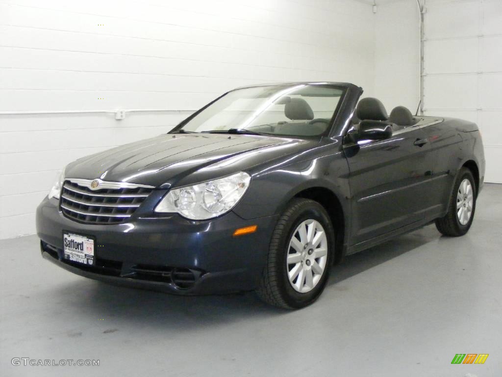 2008 Sebring LX Convertible - Modern Blue Pearl / Dark Slate Gray/Light Slate Gray photo #1