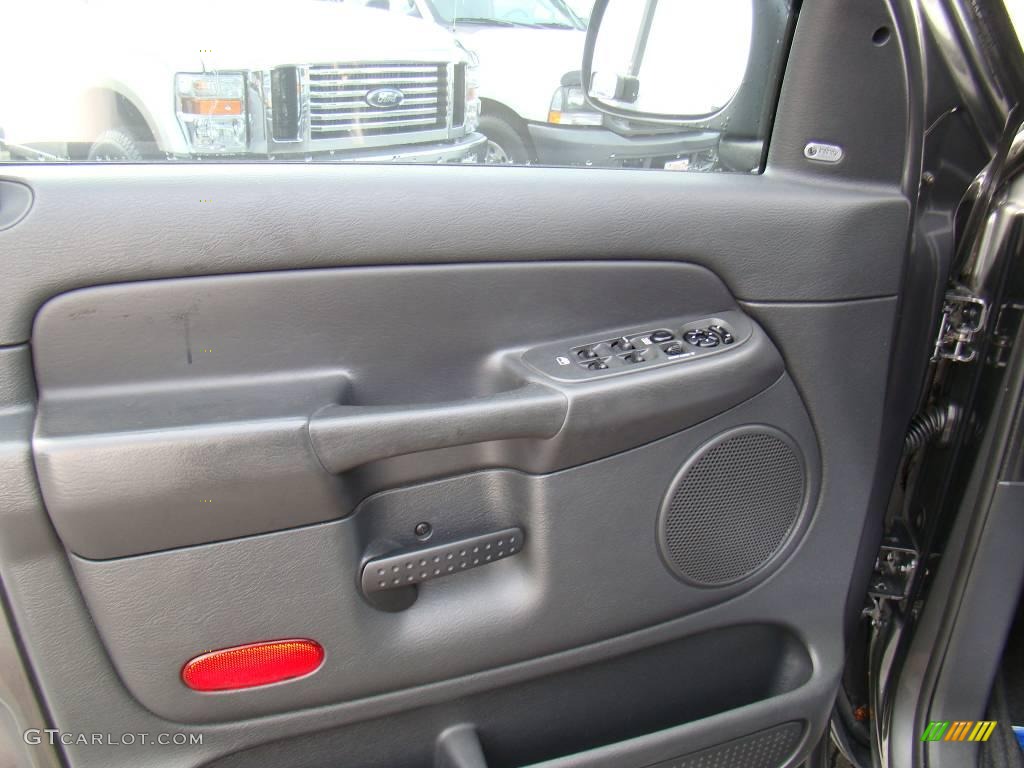 2004 Ram 1500 SLT Quad Cab 4x4 - Graphite Metallic / Dark Slate Gray photo #18