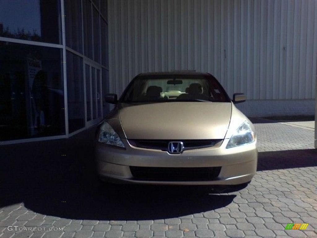 2003 Accord EX V6 Sedan - Desert Mist Metallic / Ivory photo #2