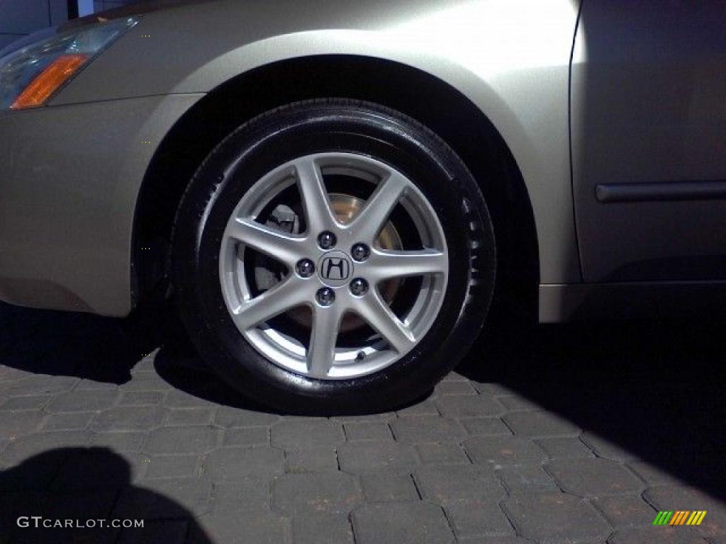 2003 Accord EX V6 Sedan - Desert Mist Metallic / Ivory photo #3