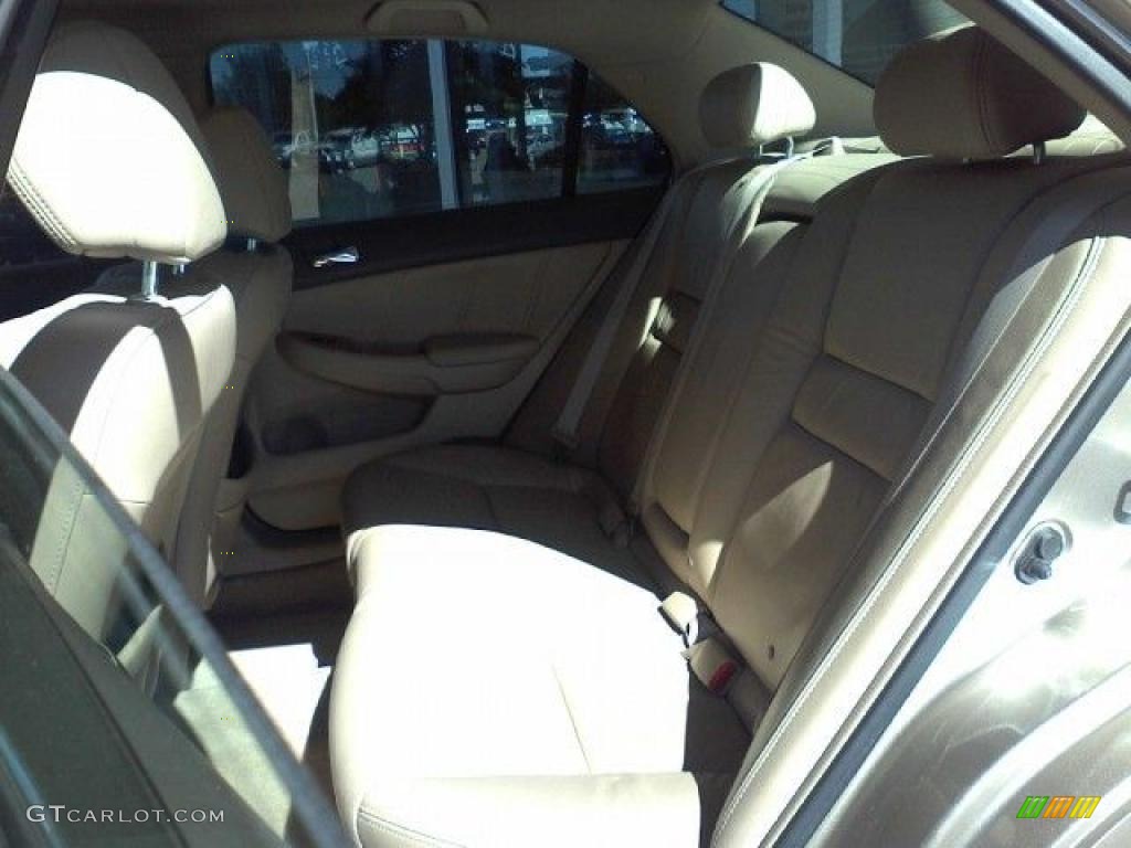 2003 Accord EX V6 Sedan - Desert Mist Metallic / Ivory photo #7