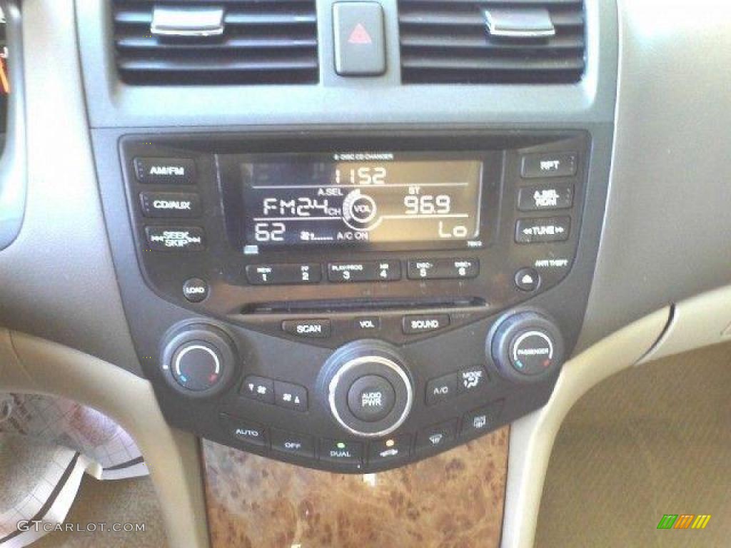 2003 Accord EX V6 Sedan - Desert Mist Metallic / Ivory photo #8