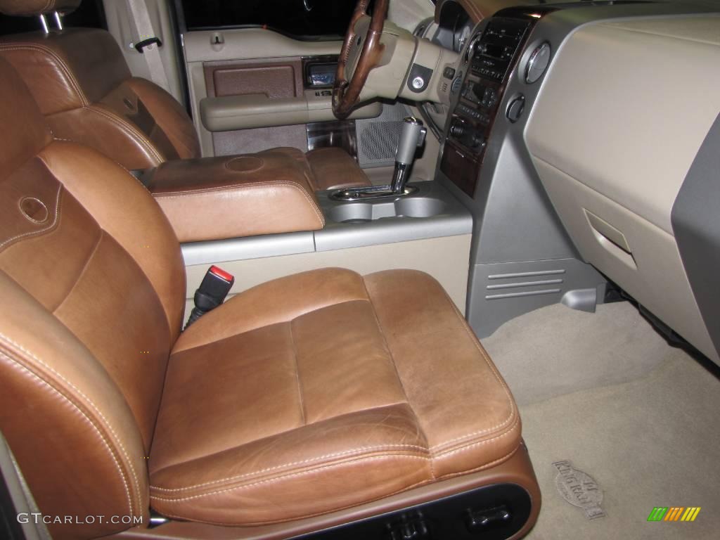 2006 F150 King Ranch SuperCrew 4x4 - Oxford White / Castano Brown Leather photo #11