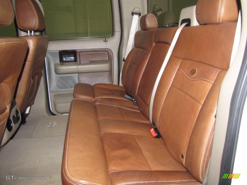 2006 F150 King Ranch SuperCrew 4x4 - Oxford White / Castano Brown Leather photo #12