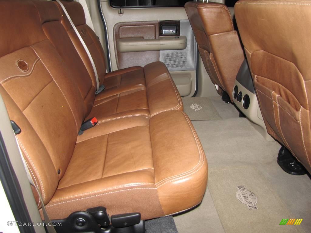2006 F150 King Ranch SuperCrew 4x4 - Oxford White / Castano Brown Leather photo #13