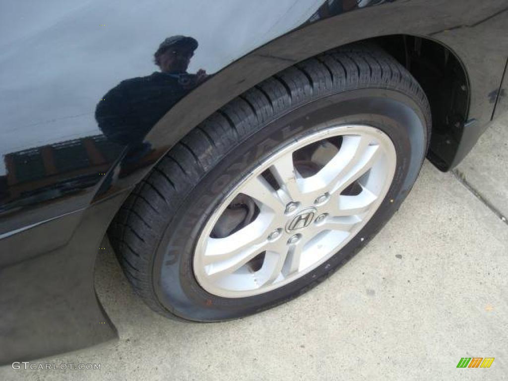 2006 Accord EX Sedan - Nighthawk Black Pearl / Ivory photo #9