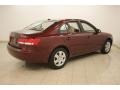 2007 Dark Cherry Red Hyundai Sonata GLS  photo #7