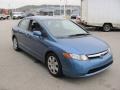 2007 Atomic Blue Metallic Honda Civic LX Sedan  photo #8