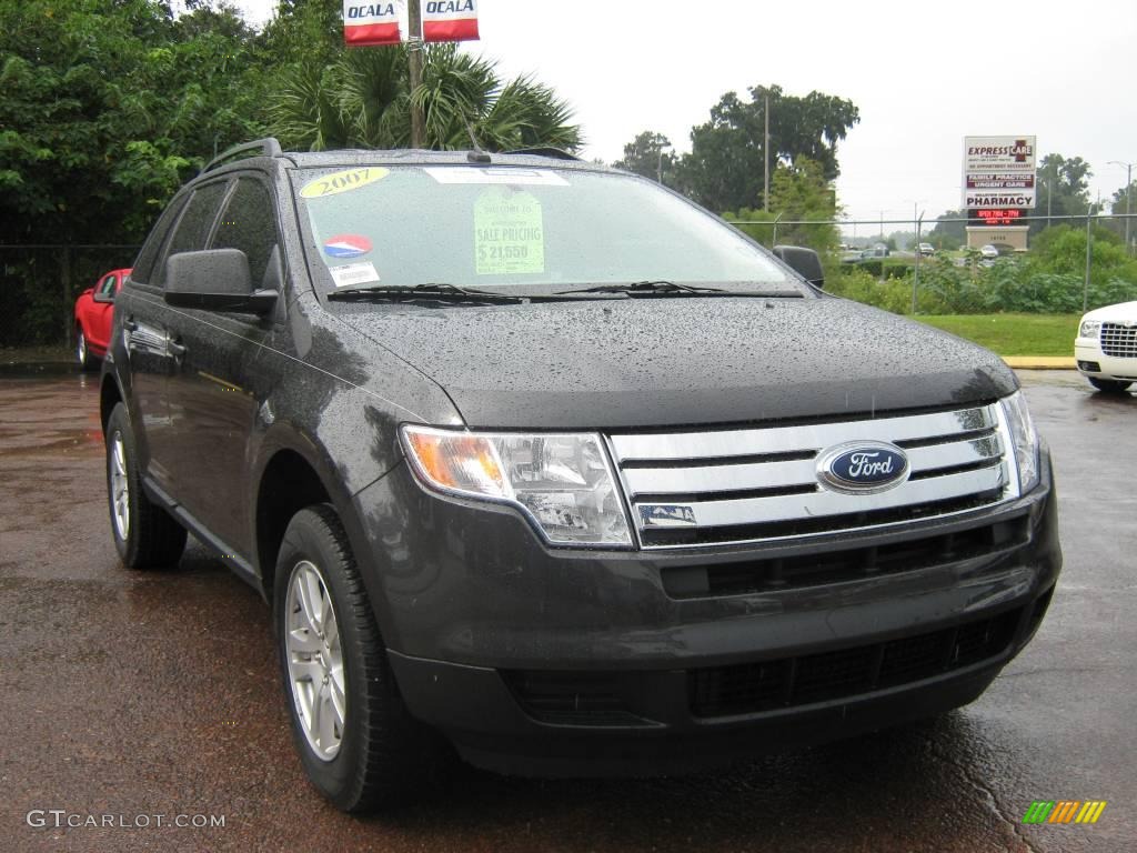 2007 Edge SE - Carbon Metallic / Camel photo #9