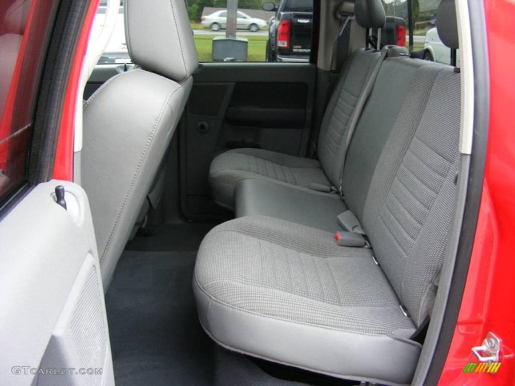 2008 Ram 1500 Big Horn Edition Quad Cab - Flame Red / Medium Slate Gray photo #14
