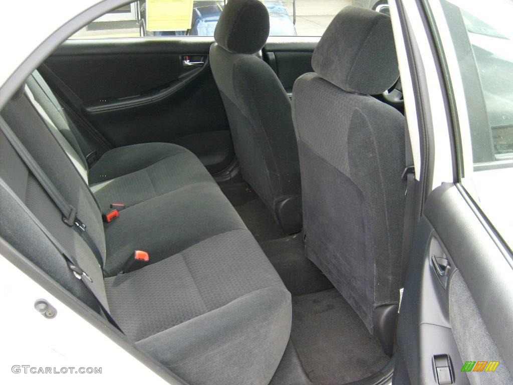 2006 Corolla S - Super White / Dark Charcoal photo #17
