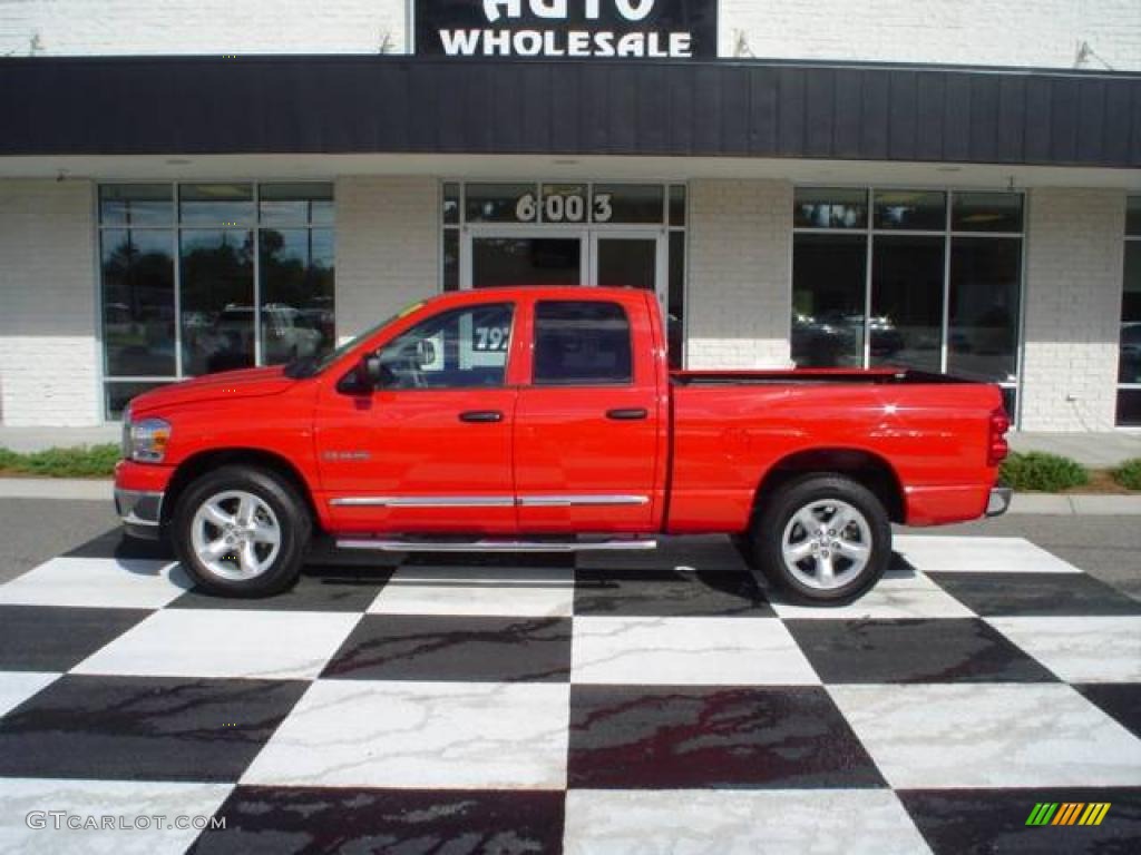 Flame Red Dodge Ram 1500