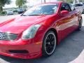 2005 Laser Red Infiniti G 35 Coupe  photo #12