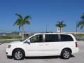 2009 Stone White Dodge Grand Caravan SXT  photo #4