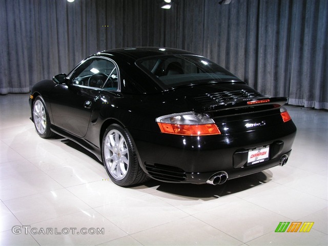 2005 911 Turbo S Cabriolet - Black / Black photo #2