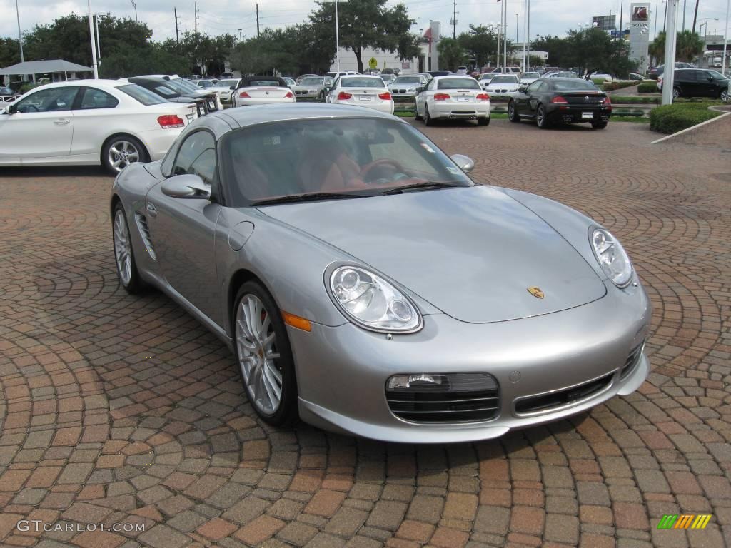 2008 Boxster RS 60 Spyder - GT Silver Metallic / Carrera Red photo #8