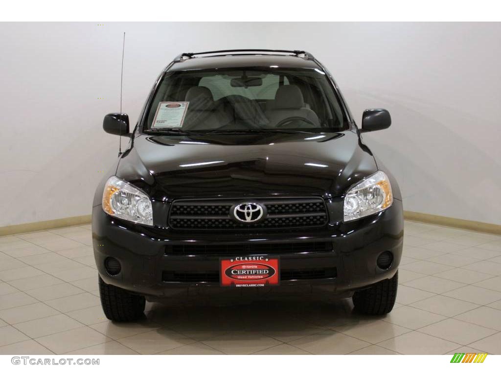 2008 RAV4 4WD - Black / Ash photo #2
