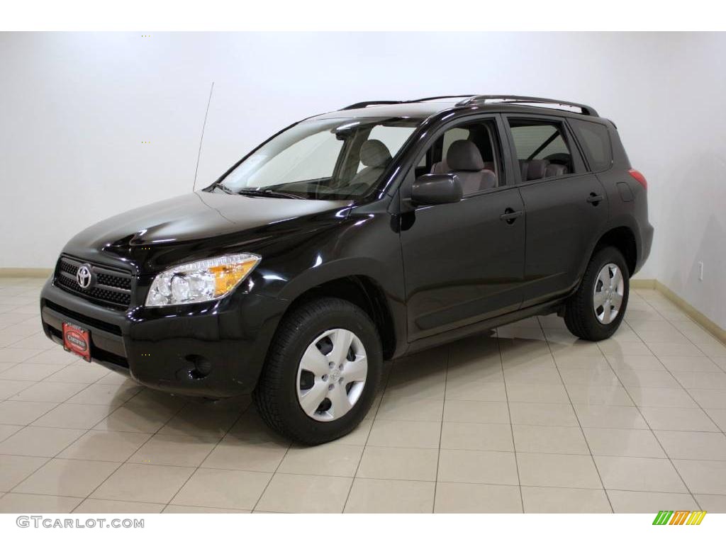 2008 RAV4 4WD - Black / Ash photo #3