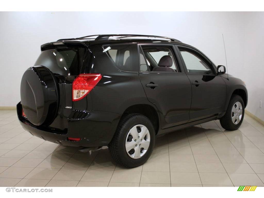 2008 RAV4 4WD - Black / Ash photo #7