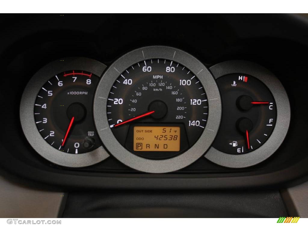 2008 RAV4 4WD - Black / Ash photo #12
