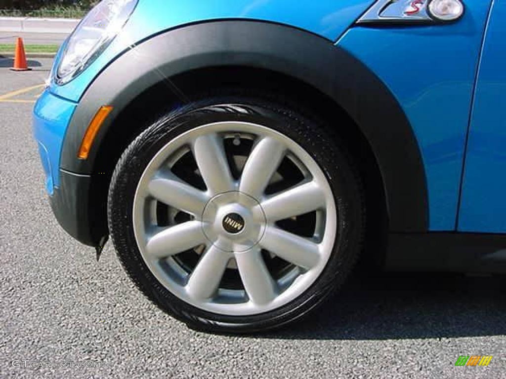 2007 Cooper S Hardtop - Laser Blue Metallic / Carbon Black/Carbon Black photo #3