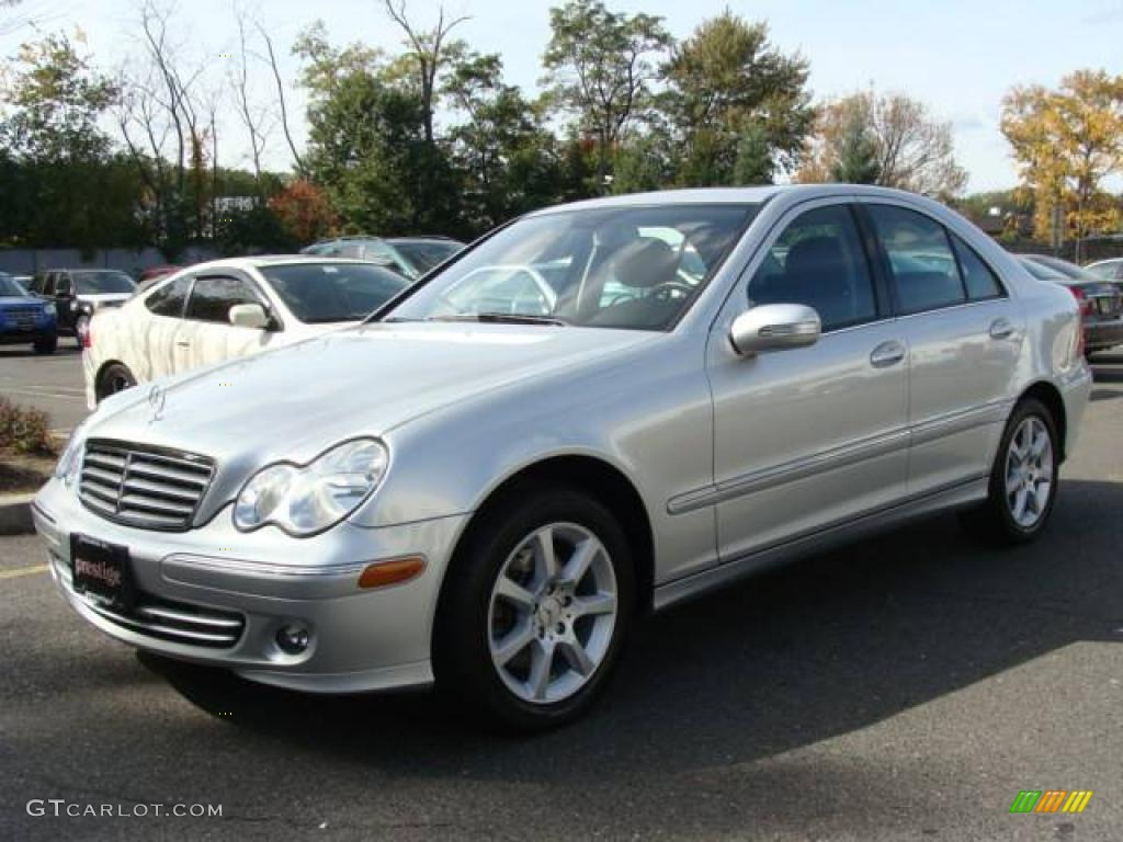 2007 C 280 4Matic Luxury - Iridium Silver Metallic / Black photo #1