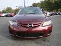 2008 Dark Cherry Mica Mazda MAZDA6 i Touring Sedan  photo #7