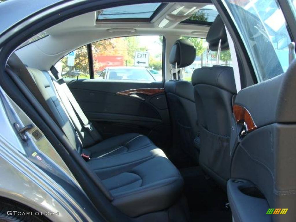 2008 E 350 4Matic Sedan - Flint Grey Metallic / Black photo #13