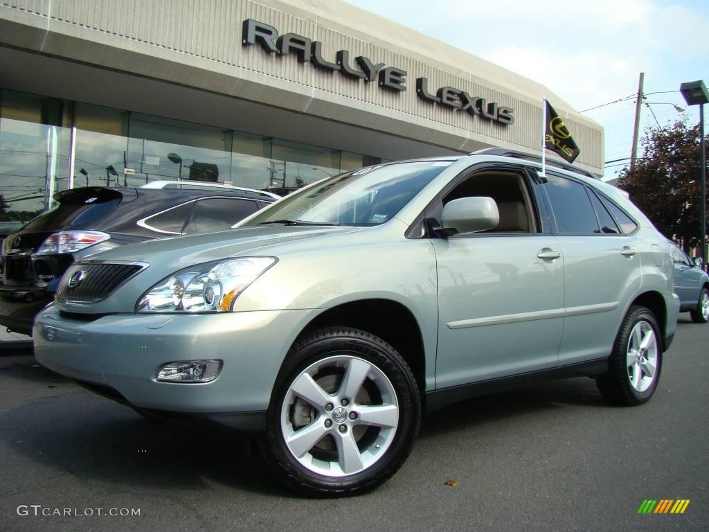 2007 RX 350 AWD - Bamboo Green Pearl / Ivory photo #1