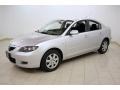 2008 Sunlight Silver Metallic Mazda MAZDA3 i Sport Sedan  photo #3