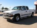2002 Summit White Chevrolet Silverado 1500 LS Extended Cab  photo #3