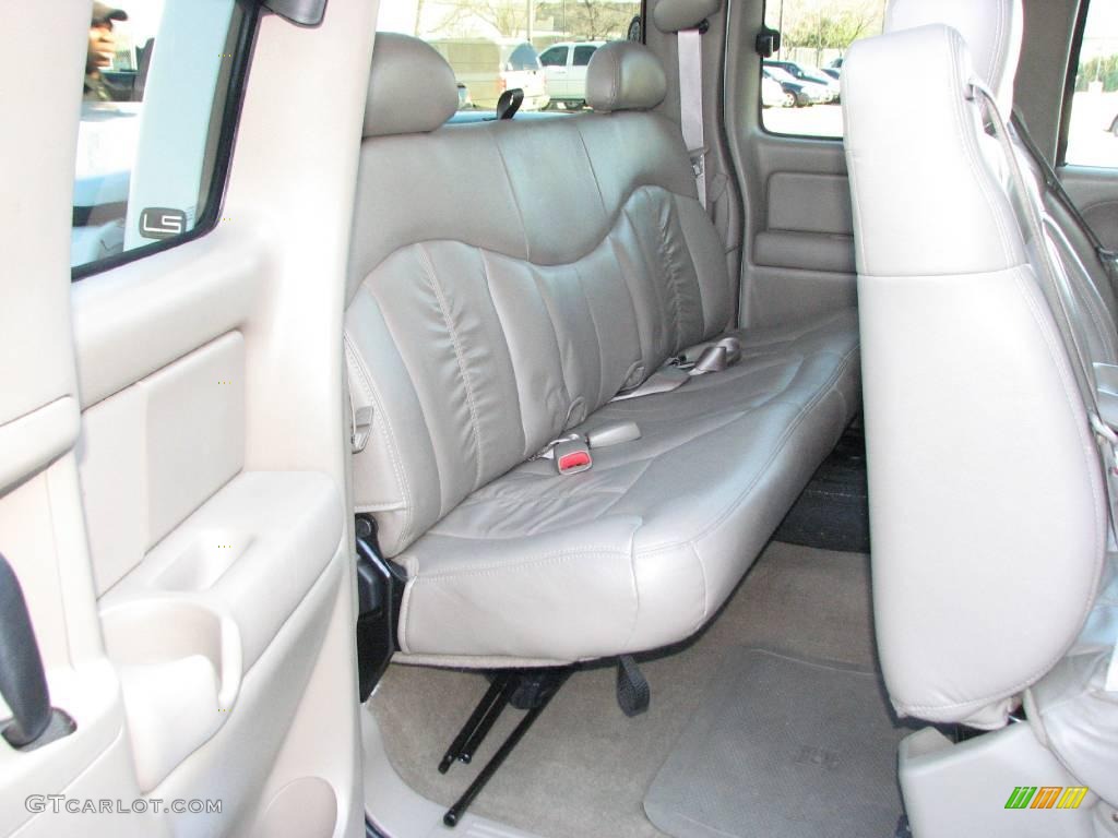 2002 Silverado 1500 LS Extended Cab - Summit White / Tan photo #10