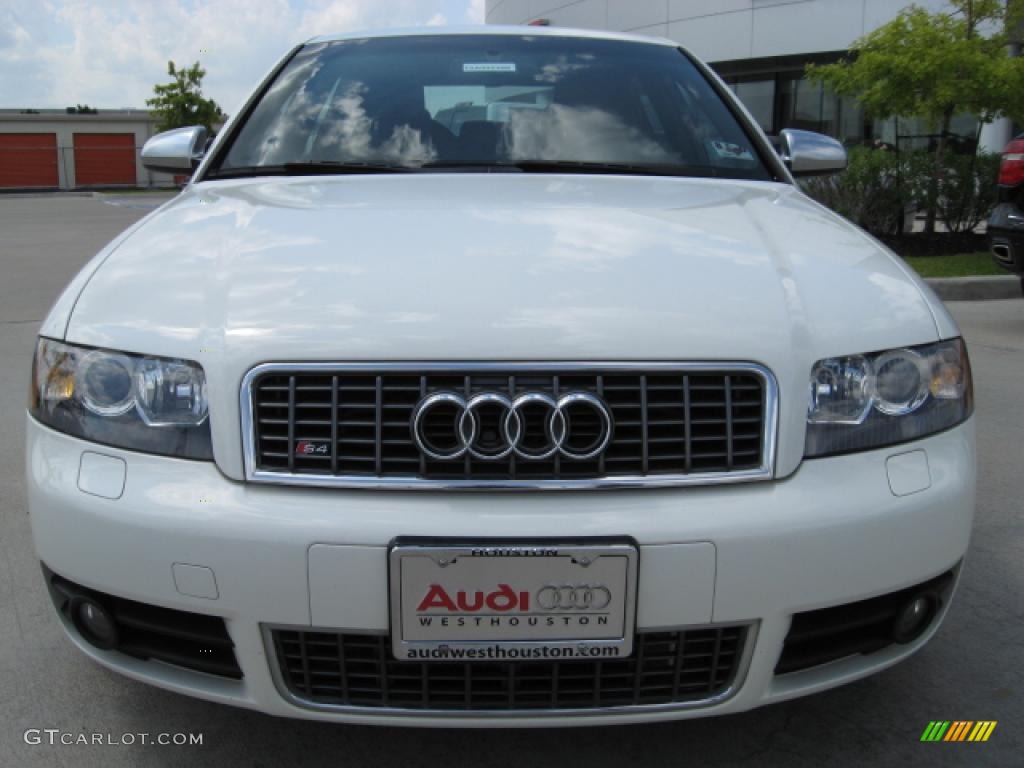 2005 S4 4.2 quattro Sedan - Arctic White / Ebony photo #5