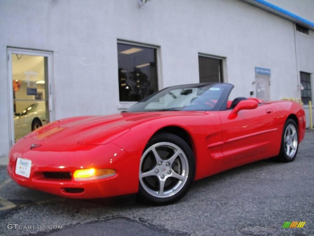 1998 Corvette Convertible - Torch Red / Black photo #1