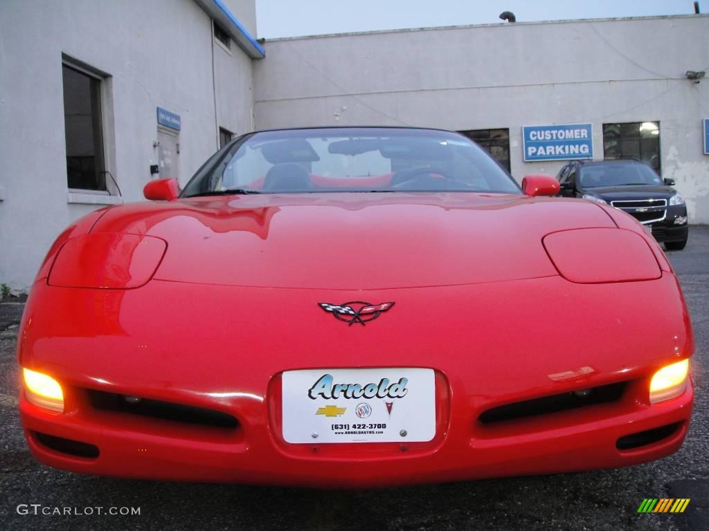 1998 Corvette Convertible - Torch Red / Black photo #2