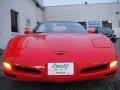 1998 Torch Red Chevrolet Corvette Convertible  photo #2