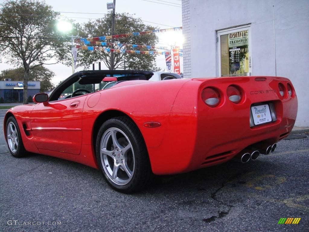 1998 Corvette Convertible - Torch Red / Black photo #5