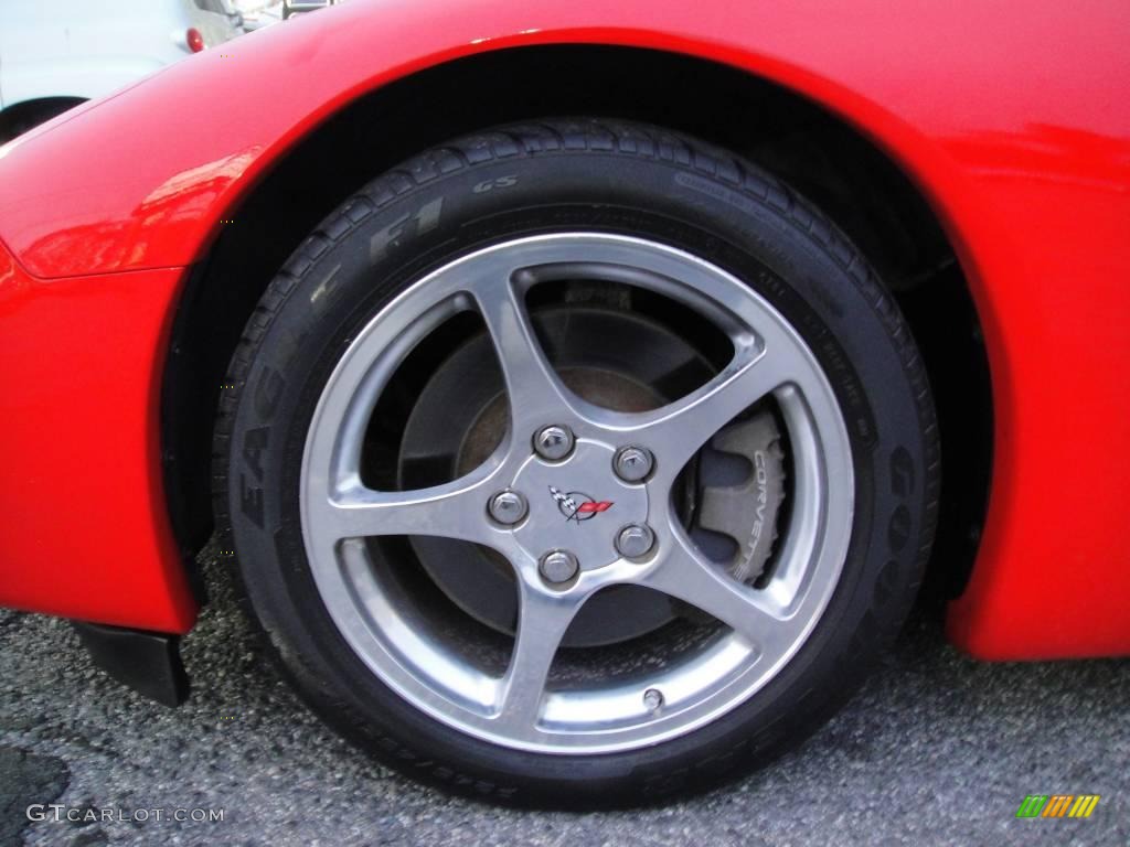 1998 Corvette Convertible - Torch Red / Black photo #9