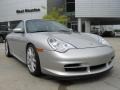 Arctic Silver Metallic 2005 Porsche 911 GT3