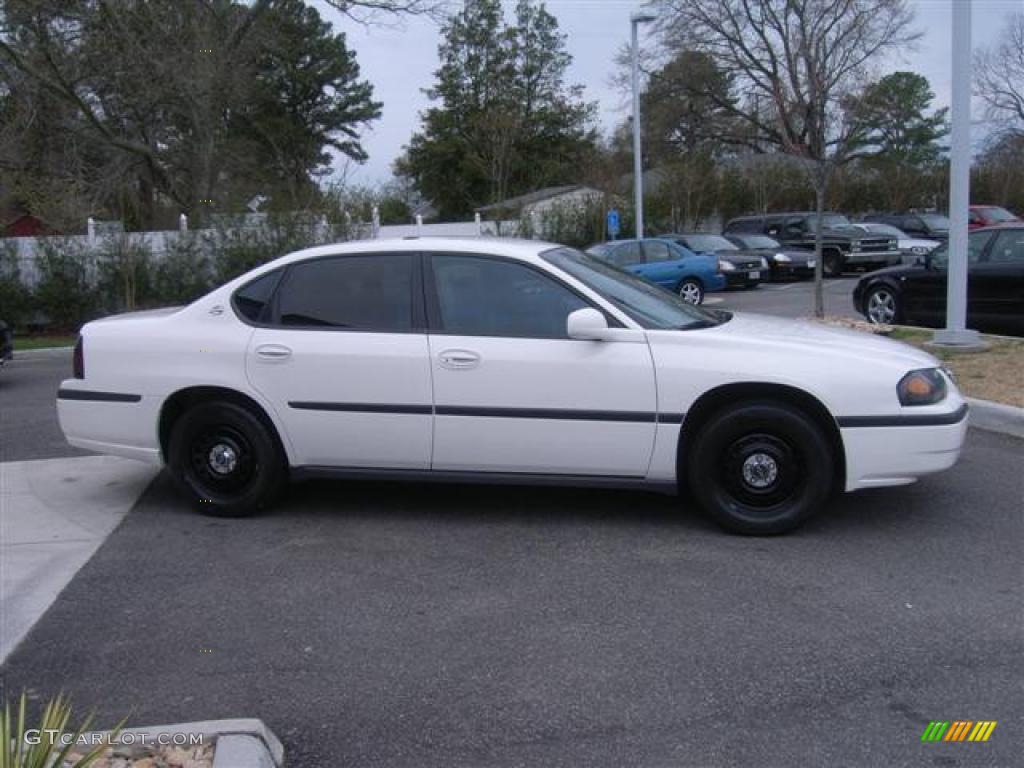 2004 Impala Police - White / Regal Blue photo #3