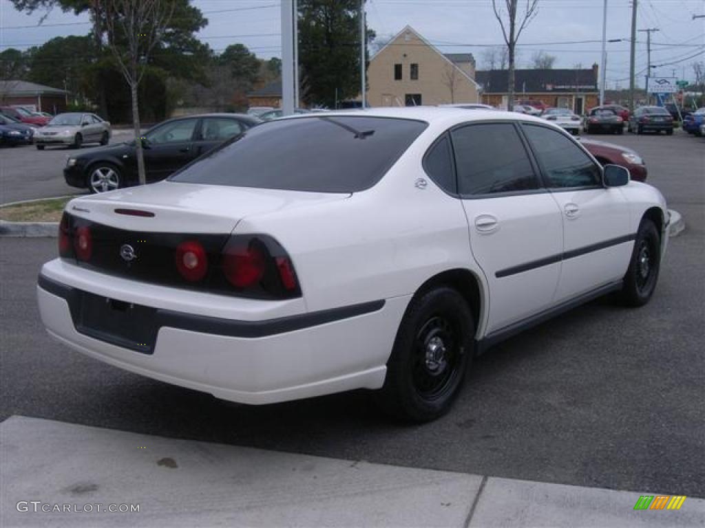 2004 Impala Police - White / Regal Blue photo #4