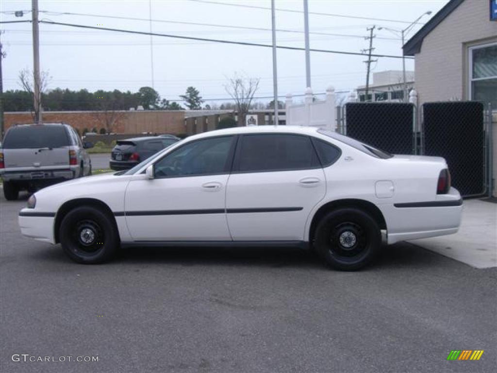2004 Impala Police - White / Regal Blue photo #8
