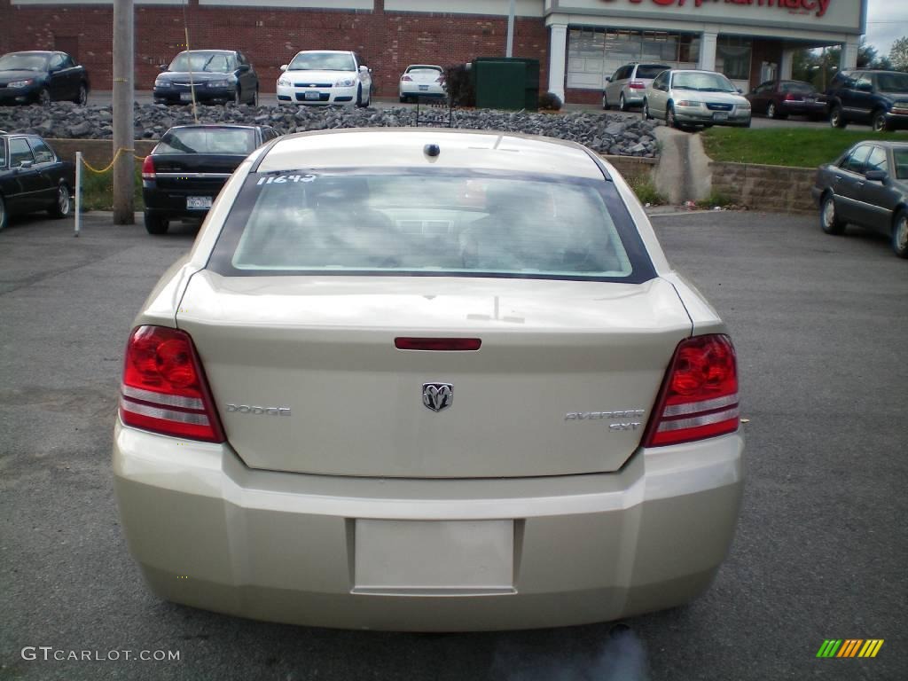 2010 Avenger SXT - White Gold / Dark Khaki/Light Graystone photo #8