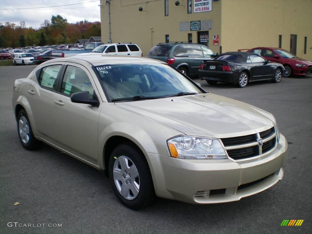 2010 Avenger SXT - White Gold / Dark Khaki/Light Graystone photo #11