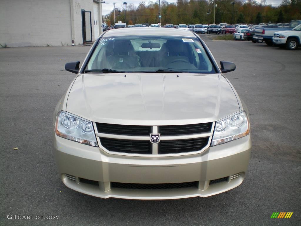 2010 Avenger SXT - White Gold / Dark Khaki/Light Graystone photo #12