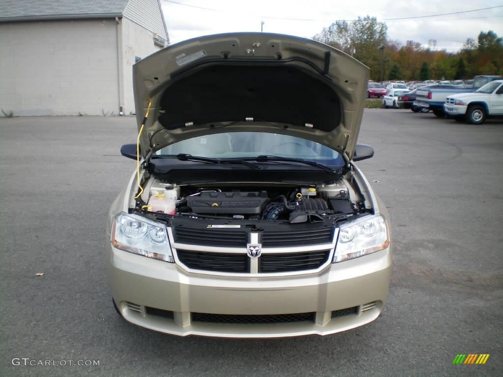 2010 Avenger SXT - White Gold / Dark Khaki/Light Graystone photo #13